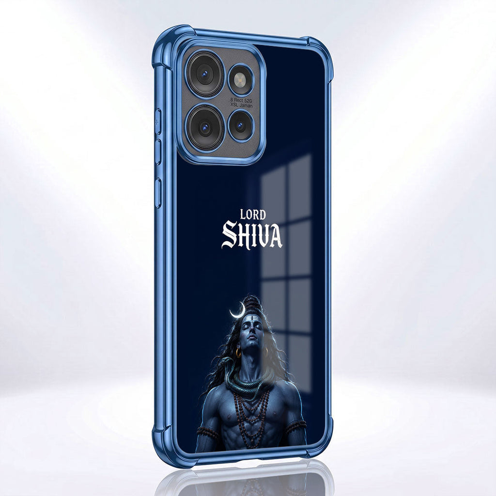 Motorola Edge 50 Neo 5G Premium Lord Shiva Blue Airbags Printed Back Case