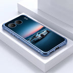 One Plus Nord 4 5G Porsche Blue Airbags Printed Back Case