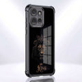 Motorola Edge 50 5G Premium Crowned Lion Black Airbags Printed Back Case