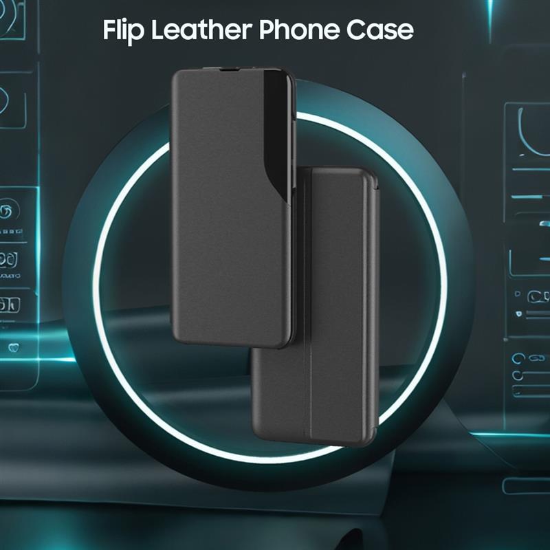 Vivo V30e 5G Luxury Half Window Leather Flip Case