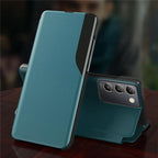 Vivo T3 5G Luxury Half Window Leather Flip Case