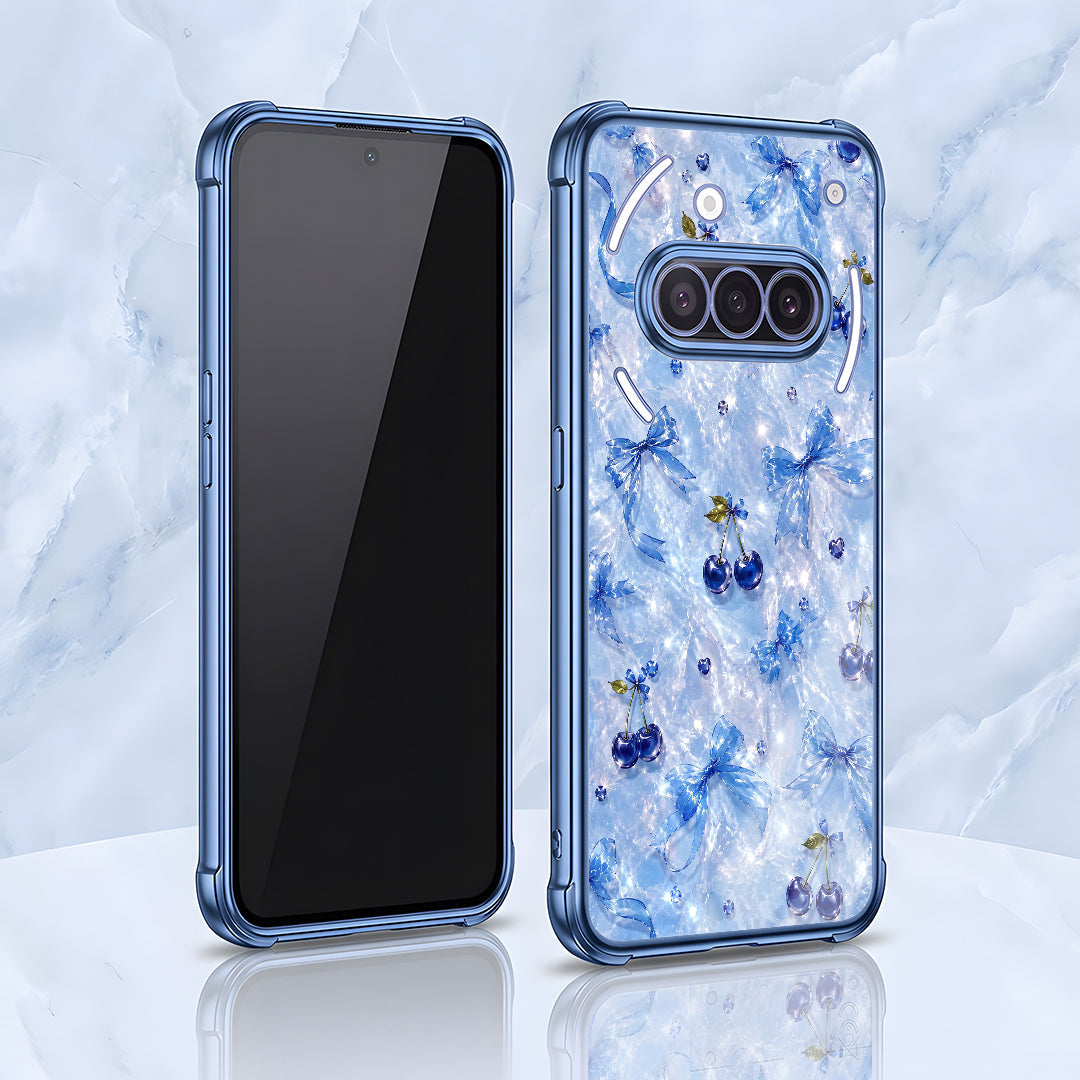 Nothing Phone 3a 5G Blue Cherry Blue Airbags Printed Back Case