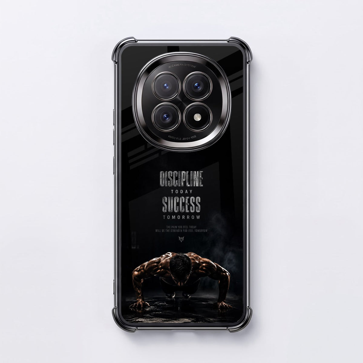 Oppo F29 5G Premium Discipline Today Black Airbags Printed Back Case