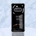 Nothing Phone 3a 5G Premium Discipline Today Black Airbags Printed Back Case