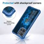 Motorola Edge 50 5G Premium Shiv Trishul Blue Airbags Printed Back Case
