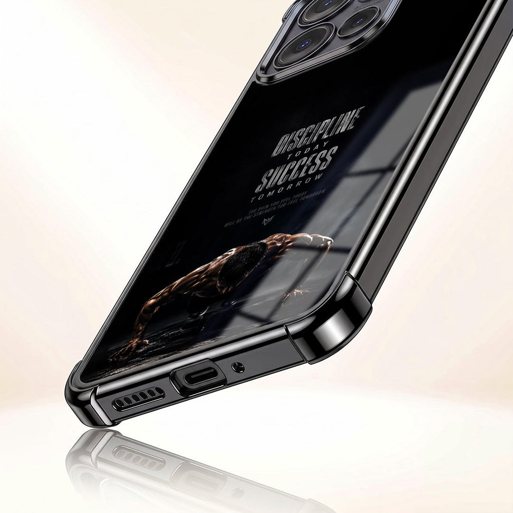 Motorola Edge 50 5G Premium Discipline Today Black Airbags Printed Back Case
