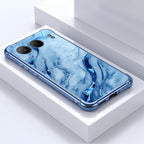 One Plus Nord 4 5G Marvel Texture  Blue Airbags Printed Back Case