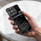 Motorola Edge 60 Pro 5G Money Power Dual-Tone Transparent Black Airbags Case