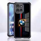Motorola Edge 50 5G Premium BMW Logo Black Airbags Printed Back Case