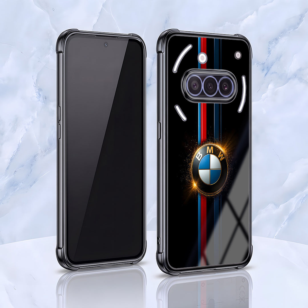 Nothing Phone 3a 5G Premium BMW Logo Black Airbags Printed Back Case