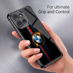 Motorola Edge 50 5G Premium BMW Logo Black Airbags Printed Back Case