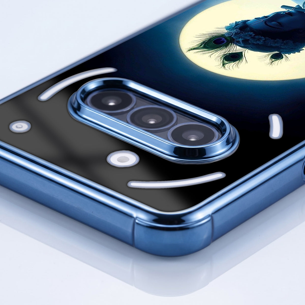 Nothing Phone 3a 5G Midnight Krishna Blue Airbags Printed Back Case