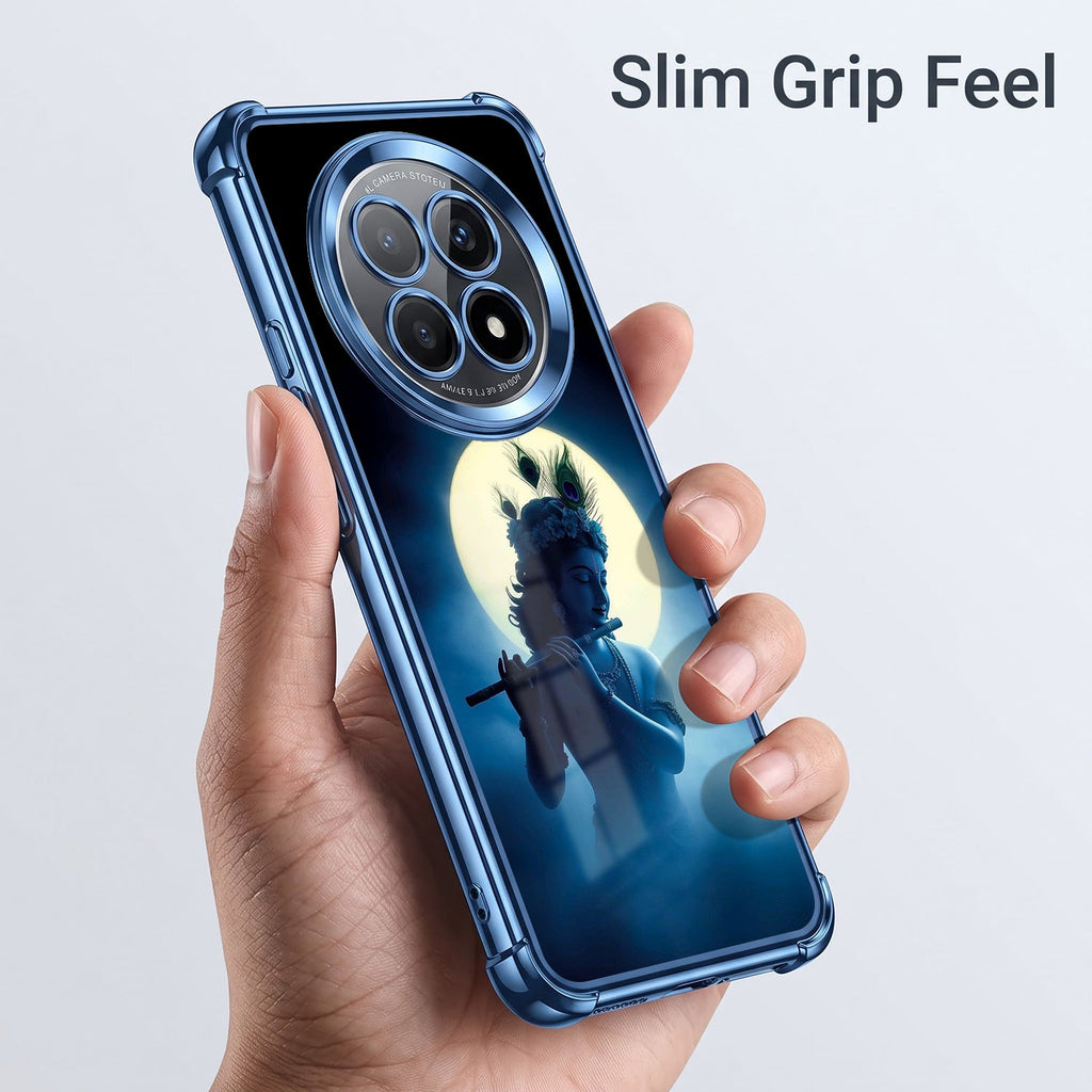 Oppo F29 5G Midnight Krishna Blue Airbags Printed Back Case