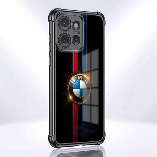 Motorola Edge 50 5G Premium BMW Logo Black Airbags Printed Back Case