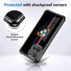 Motorola Edge 50 5G Premium BMW Logo Black Airbags Printed Back Case