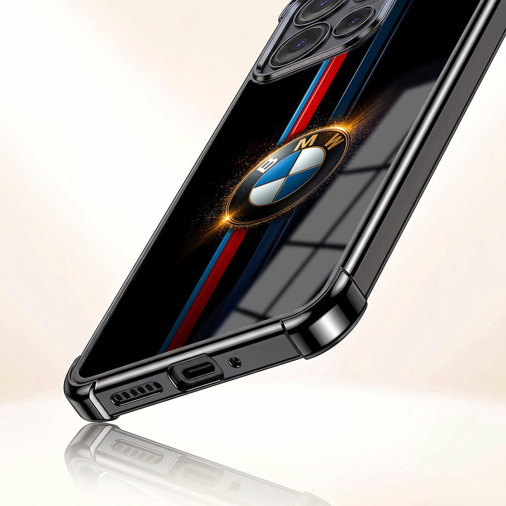 Motorola Edge 50 5G Premium BMW Logo Black Airbags Printed Back Case