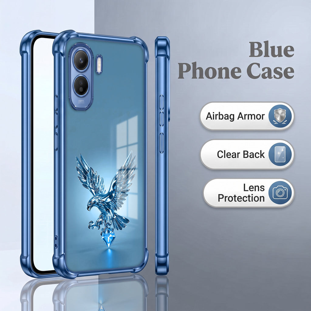 Vivo T5 Pro 5G Blue Eagle Airbags Printed Back Case