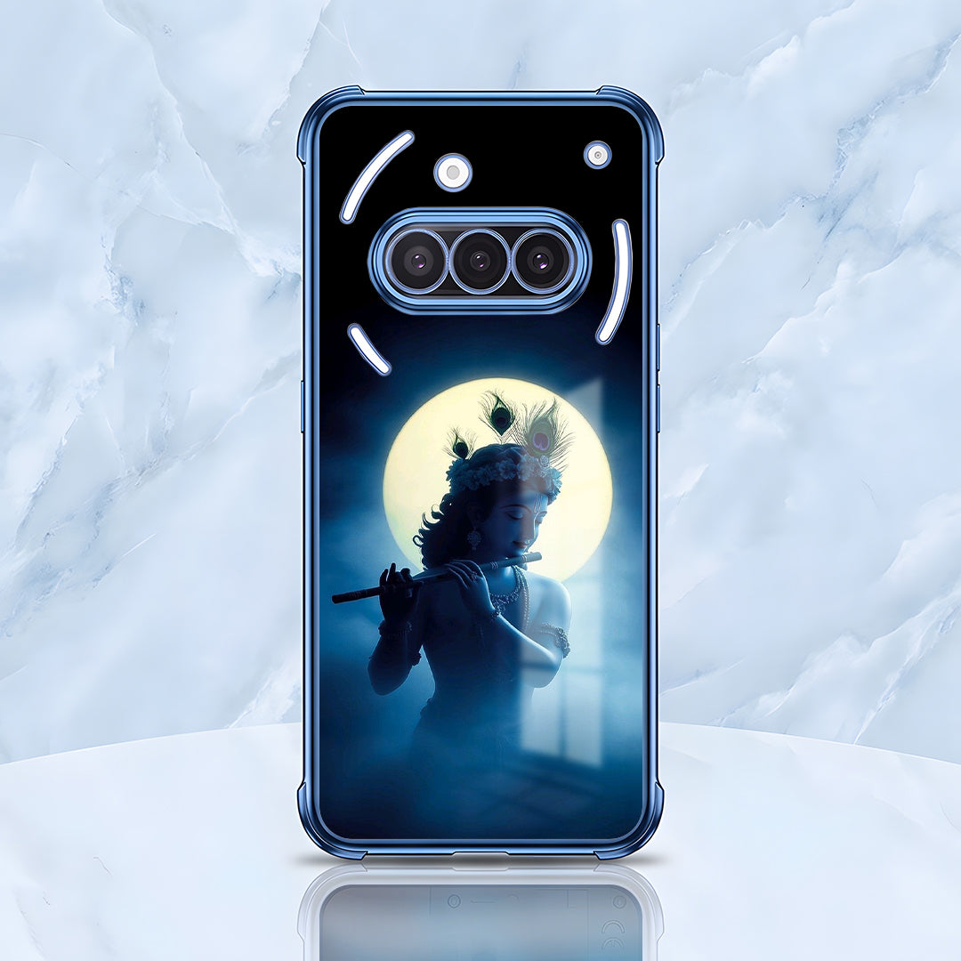 Nothing Phone 3a 5G Midnight Krishna Blue Airbags Printed Back Case