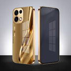 Oppo Reno 16C 5G Luxury Infinity Energy Gold Electroplated Glass Phone Case