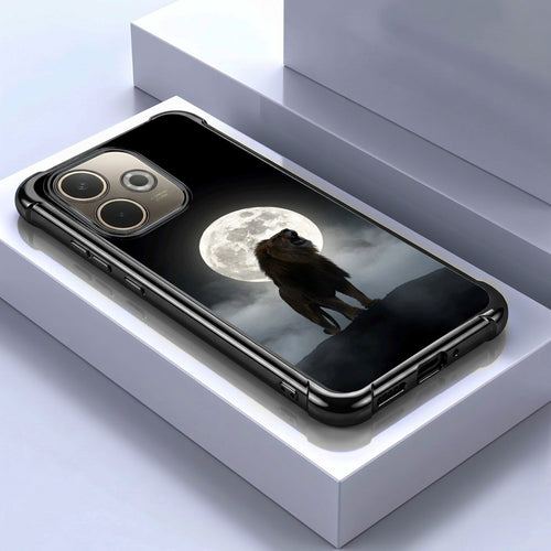 Oppo A5 Pro 5G Lunar Wolf Black Airbags Printed Back Case