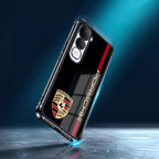 Vivo Y400 Pro 5G Premium Porsche Logo Black Airbags Printed Back Case