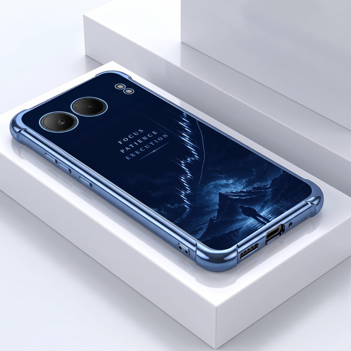 One Plus Nord 4 5G Focus Blue Airbags Printed Back Case