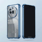 Nothing Phone 3a Pro 5G Anti-Yellow Electroplating Transparent Airbags Case