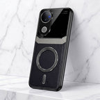 Vivo V50 5G Premium Magsafe Magnetic Leather Lens Protective Case