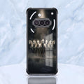 Nothing Phone 3a 5G Running Horses Black Airbags Printed Back Case