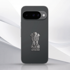 Google Pixel 10 5G Compatible Satyamev Jayate 3D Metal Emblem Sticker
