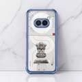 Nothing Phone 2a 5G Satyamev Jayate 2-in-1 Emblem Transparent Shockproof Airbag Case