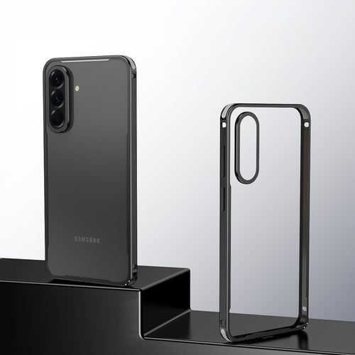 Samsung Galaxy A56 5G Aluminium Metal Frame Case With Metal Camera Lens Protection