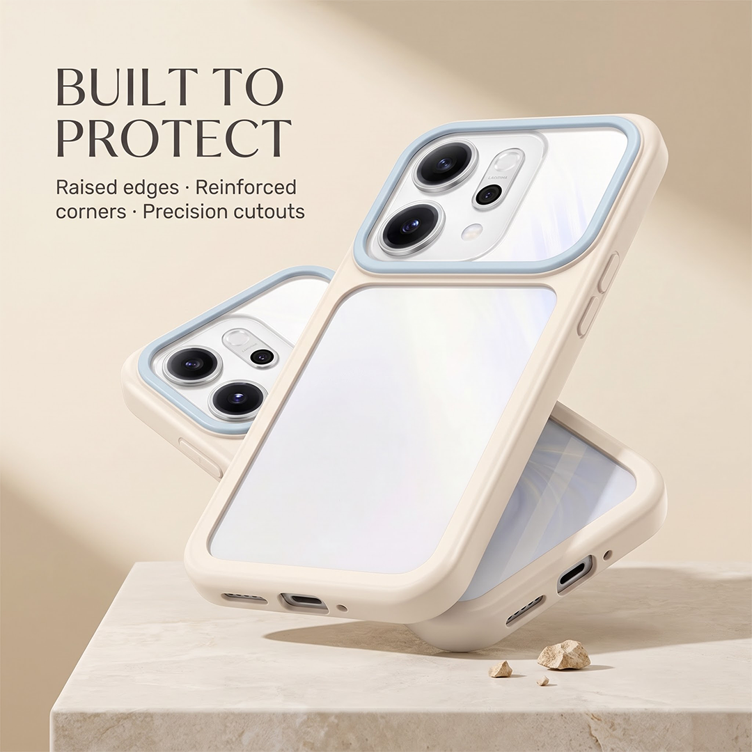 Oppo Reno 14 Pro 5G DIY Photo Frame Shockproof TPU Back Case