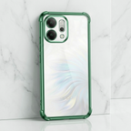 Oppo Reno 14 Pro 5G Anti-Yellow Electroplating Transparent Airbags Case