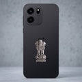 OnePlus Nord CE6 5G Compatible Satyamev Jayate 3D Metal Emblem Sticker