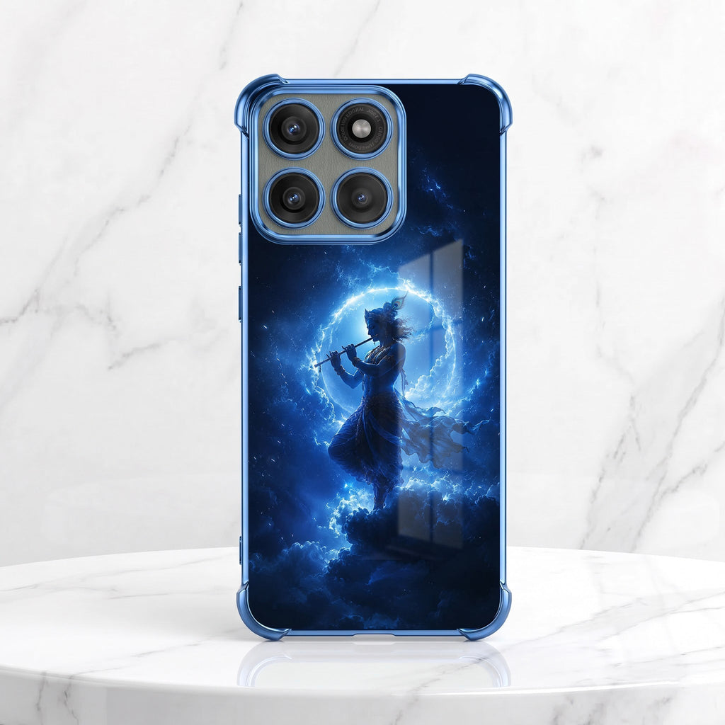 Motorola Edge 60 Pro 5G Lord Krishna Airbags Printed Back Case
