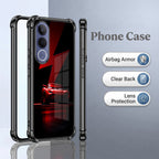 Vivo V70 FE 5G  Red Racing Car Airbags Printed Back Case