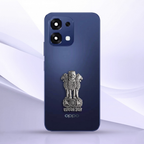 OPPO F31 5G Compatible Satyamev Jayate 3D Metal Emblem Sticker