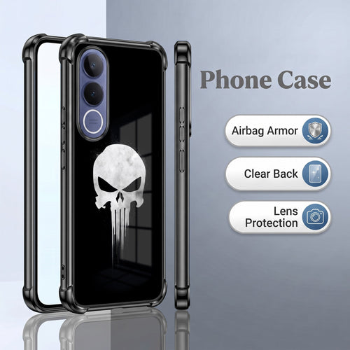 Vivo V70 FE 5G  Ghost Armor Airbags Printed Back Case