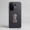 Vivo X200 FE 5G Compatible Satyamev Jayate 3D Metal Emblem Sticker