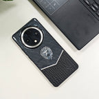 OPPO F27 PRO+ 5G Luxury Lion Pattern Leather And Liquid Silicone Case