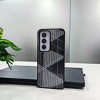 Oppo Reno 12 Pro 5G Triangle Pattern Matte Back Shockproof Case
