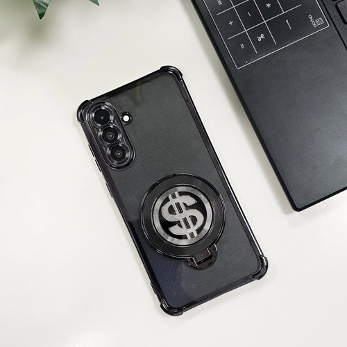 Samsung Galaxy A15 5G Four Corner Airbags 100% Original Astro Money Magnet Rotating Dollar Case