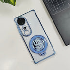 Vivo V40 Pro 5G Four Corner Airbags 100% Original Astro Money Magnet Rotating Dollar Case