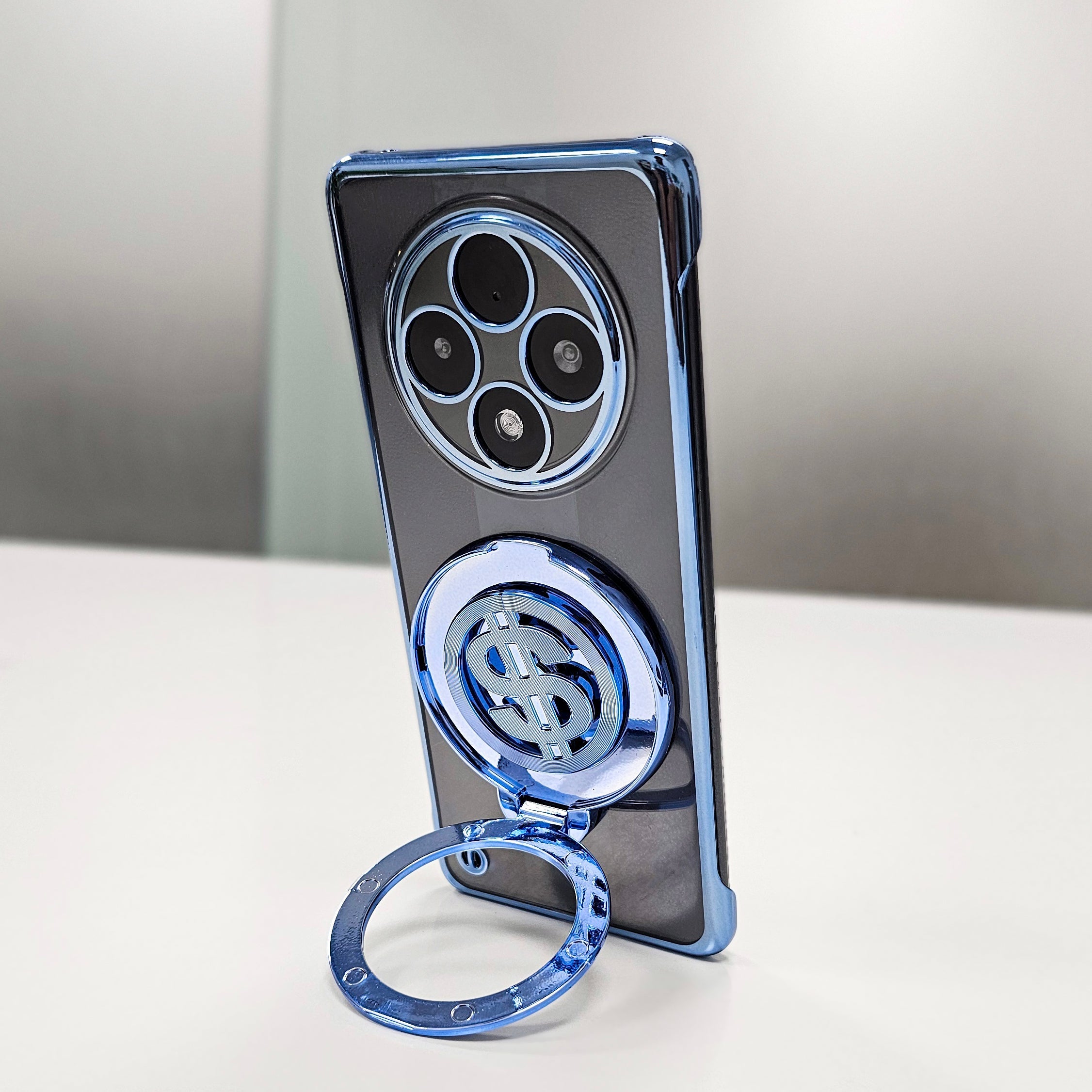 Oppo F27 Pro+ 5G Premium Frameless  Rotating Dollar Case
