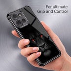 Motorola Edge 50 Neo 5G Premium Black Lion Black Airbags Printed Back Case