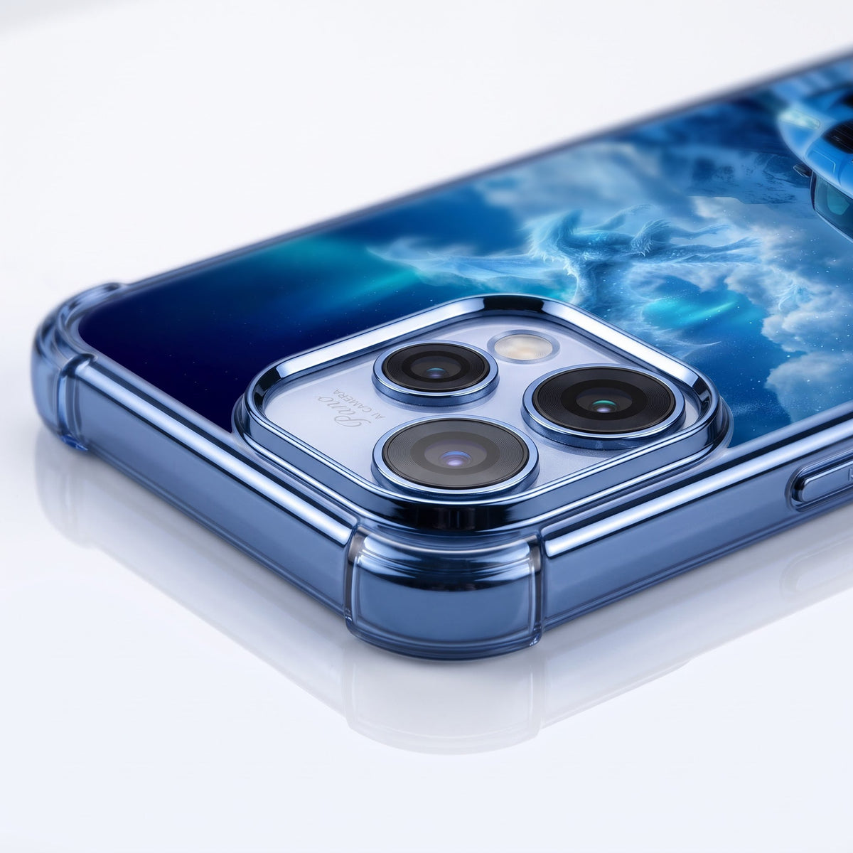 Oppo Reno 15 5G Premium BMW Car Blue Airbags Printed Back Case