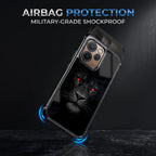 Oppo Reno 15 Pro Mini 5G Premium Black Lion Airbags Printed Back Case