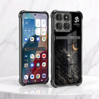 Motorola Edge 60 Pro 5G Eternal Shiva Dual-Tone Transparent Black Airbags Case