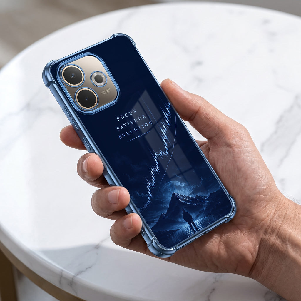 Oppo A5 Pro 5G Focus Blue Airbags Printed Back Case